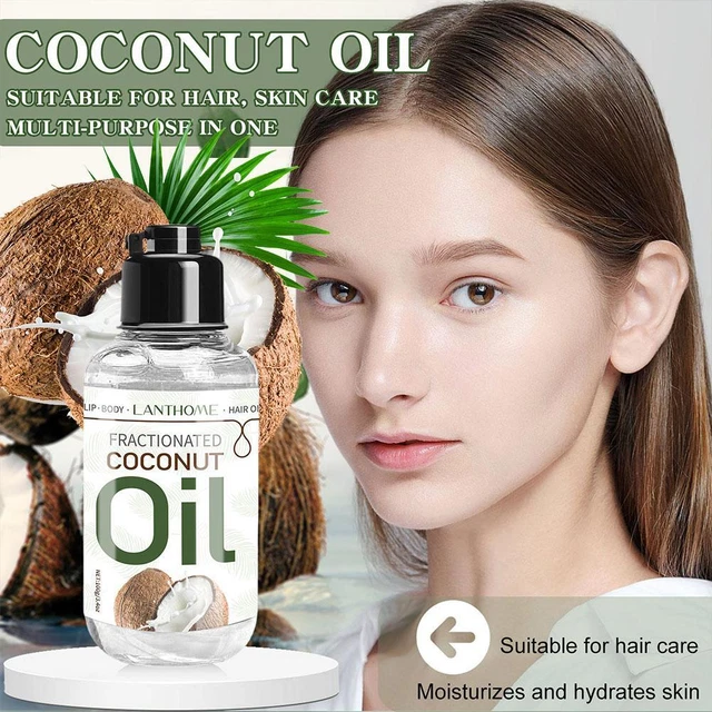 COCONUT OIL HAIR & Skin Dual Care Hydration Nourishment Coconut