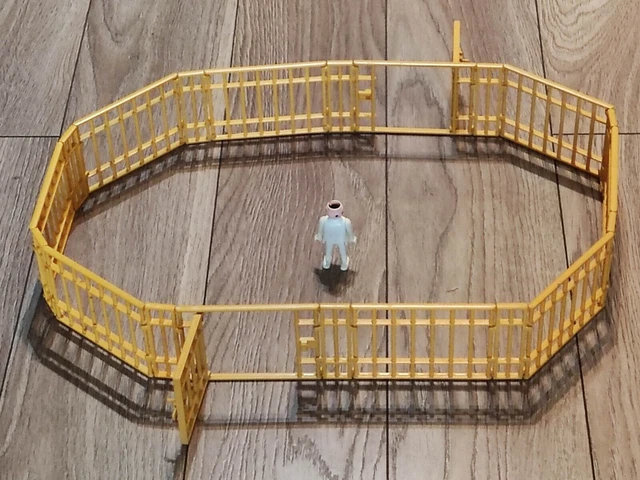 PLAYMOBIL Clôture, Barrière En Bois - Foto 8