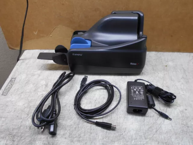 CHECKMATE CMR431 CHECK SCANNER READER W/ AC ADAPTER