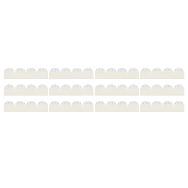 Picture Hanging Strips, 72Pack Double Sided Removable Mounting Tape, White
