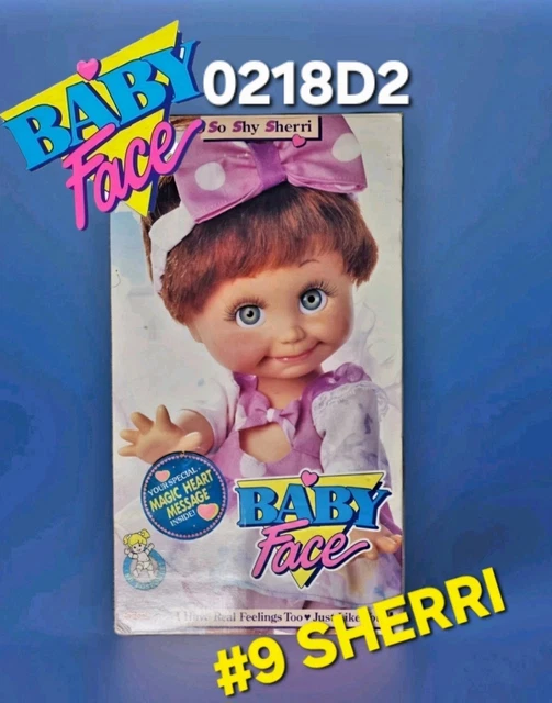 Poupée Galoob Baby Face So Curious Cara - Baigneur Complet - Occasion