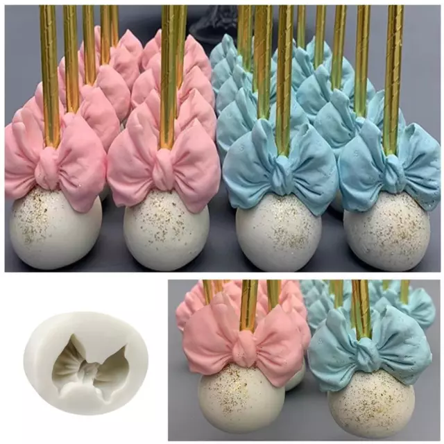 Bowknot Silikonform Border Formen Fondant J3L0 Dekor Kuchen Diy N2T9