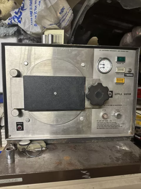Little Sister Autoclave Will Need Service Or Recalibration Been Stood