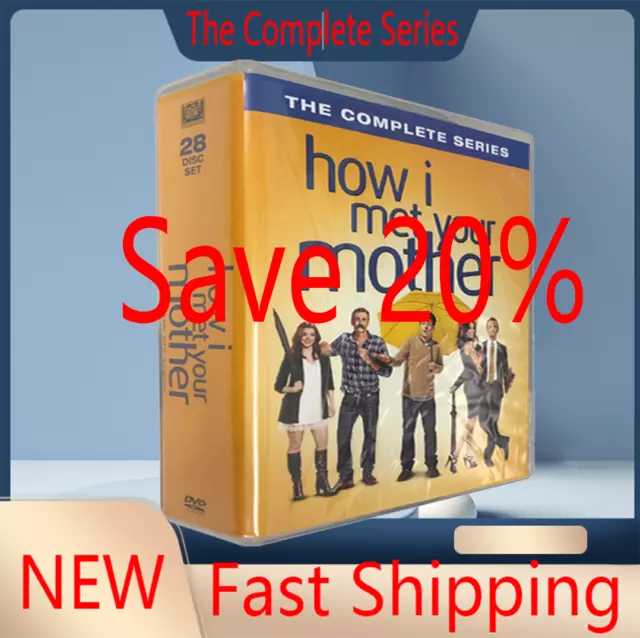 How I Met Your Mother the Complete Series Seasons 1-9 DVD 28-Discs Fast Shipping