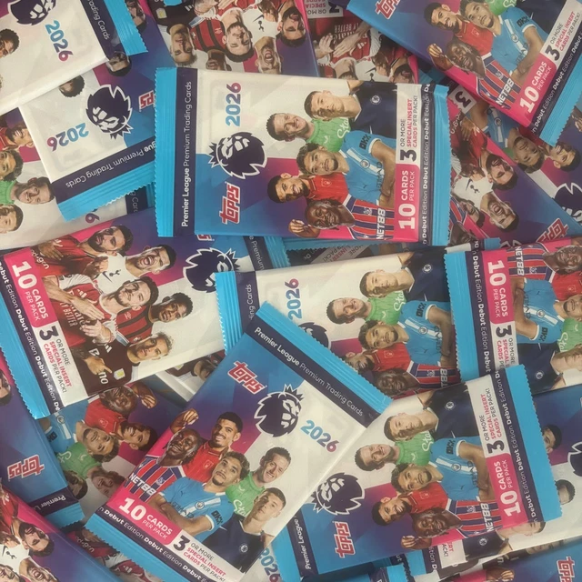 TOPPS PREMIER LEAGUE 2025/26 Full Complete Set All cards in Premium