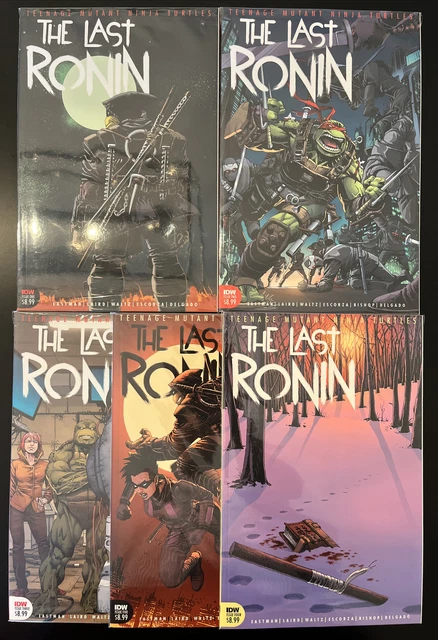 TMNT The Last Ronin #1 2 3 4 5 (2020 IDW) #1-5 Complete Set
