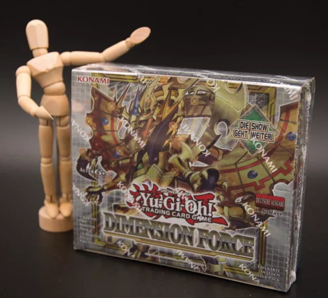 Yu-Gi-Oh Dimension Force Booster Display 1. Auflage Deutsch