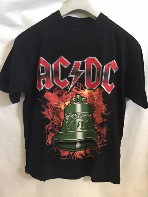 T SHIRT AC Dc Taglia S M L Xl Nero Maglia Maglietta EUR 16