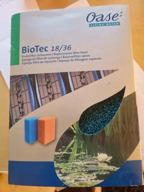 Mousse bleue pour filtre Biotec 18 ou 36 OASE
