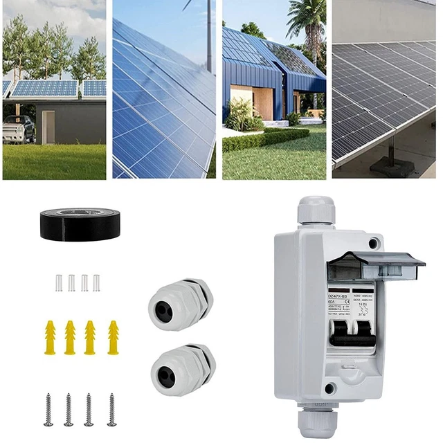 INTERRUPTEUR ISOLANT HAUTE tension HL30125 pour petit disjoncteur 4P ...