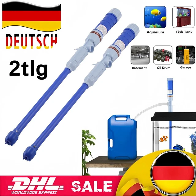 Elektrische Siphonpumpe Für Wein & Bier - Kompakte Umfüllpumpe Mit 1.6m Schlauch