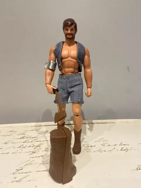 Big Jim Big Josh Completo Variante Con Elastici Ultima Produzione Anni 80 Mattel