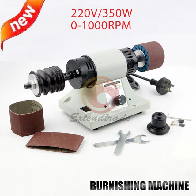 Unique Neuf Cuir Bord Meulage Cuir Polissage Brunissage Machine 8000RPM