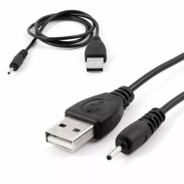 USB Ladekabel für Lelo Smart Stab Ladegerät bleischwarz