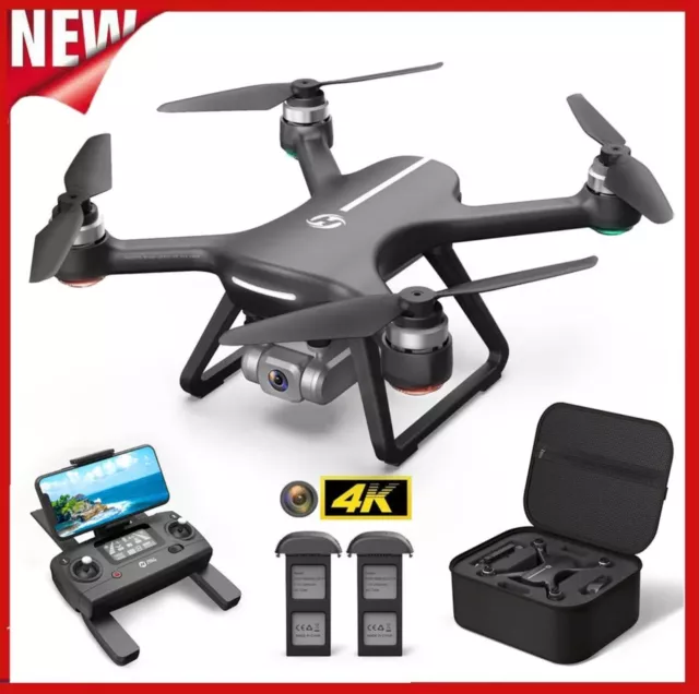 Holy Stone HS700E 4K EIS UHD Drone GPS Quadcopter with 5GHz FPV Brushless Motor