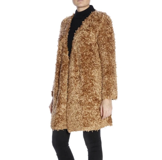 Missoni Teddy Camel Open Front Coat