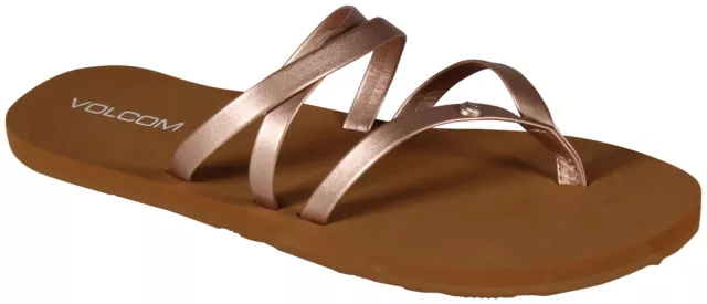 Volcom Easy Breezy Sandal - Rose Gold - New