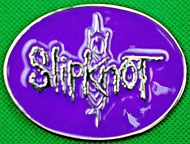 Belt Buckle "SLIPKNOT" Custom Made, Fit 4 cm Belt, DIY, No Belt.