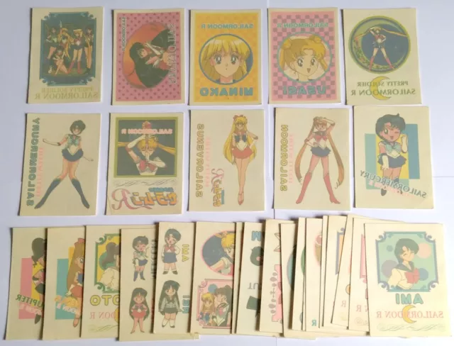 Sailor Moon R Lot 29 Different Tattoos Amada Japan