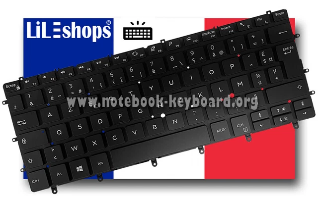 Touche De Clavier De Remplacement Pour Dell XPS 9360 - Occasion