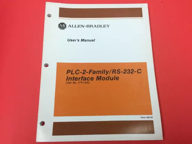 ALLEN BRADLEY 1770-RG PLC-2 FAMILY REPORT GENERATION MODULE, NNB *PZF* 