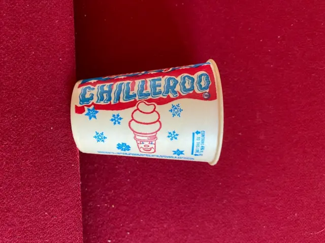 1950's, Mister Softee, "Un-Used", (6 oz) "CHILLEROO" Cup (Scarce / Vintage)