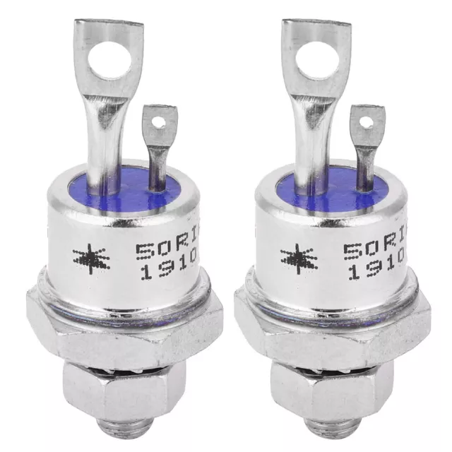 2Pcs Silicon Controlled Rectifier Screw Type Thyristor 50RIA120 SCR For Motor