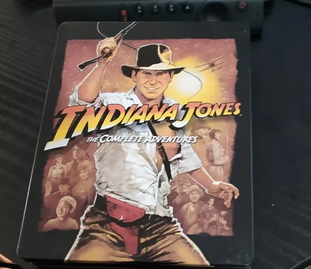 Indiana Jones L'intégrale, Coffret Steelbook 5 Blu Ray / The Complete Adventures