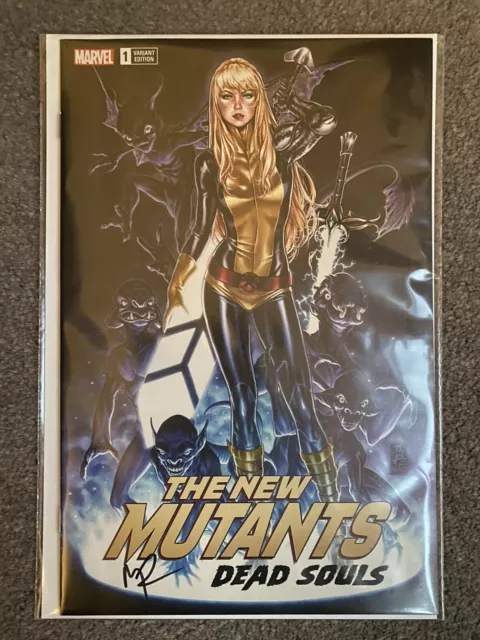 New Mutants:Dead Souls 1 variant SIGNED (2018,Rosenberg/Gorham)