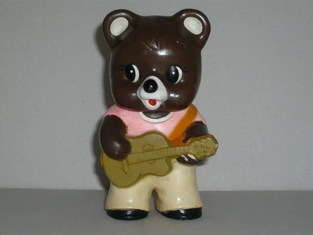 Hokkaido Takushoku Bank Bear moneybox piggy bank Japanese Vintage