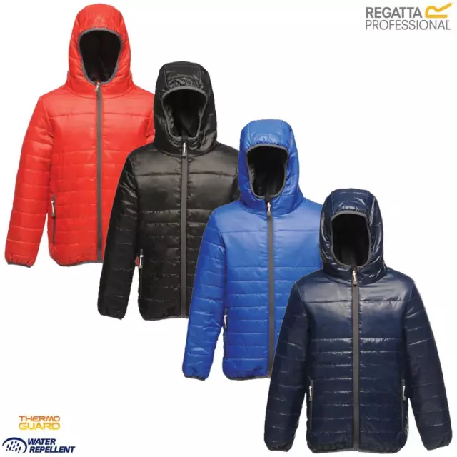 Kids Regatta Boys Girls Stormforce Thermal Jacket Coat - TRA454
