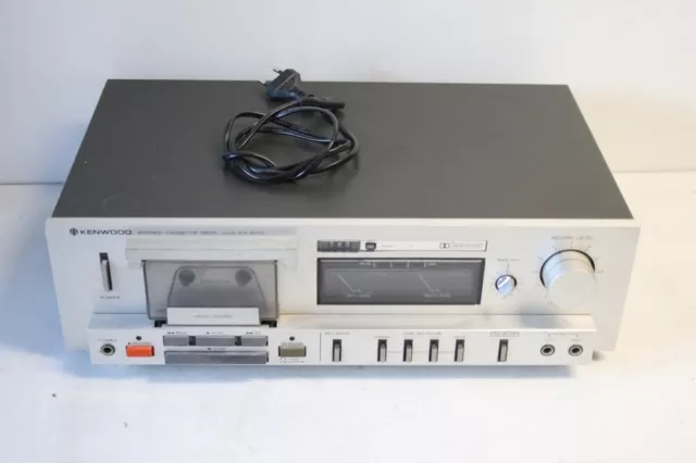En panne : Platine cassette K7 Hifi Vintage KENWOOD KX-600  / KX600