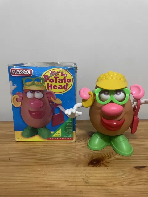 Playskool Mrs Potato Head Figure Playset 1996 - Complete In Box