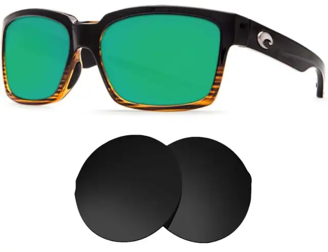 Seek Optics Replacement Sunglass Lenses for Costa Del Mar Playa