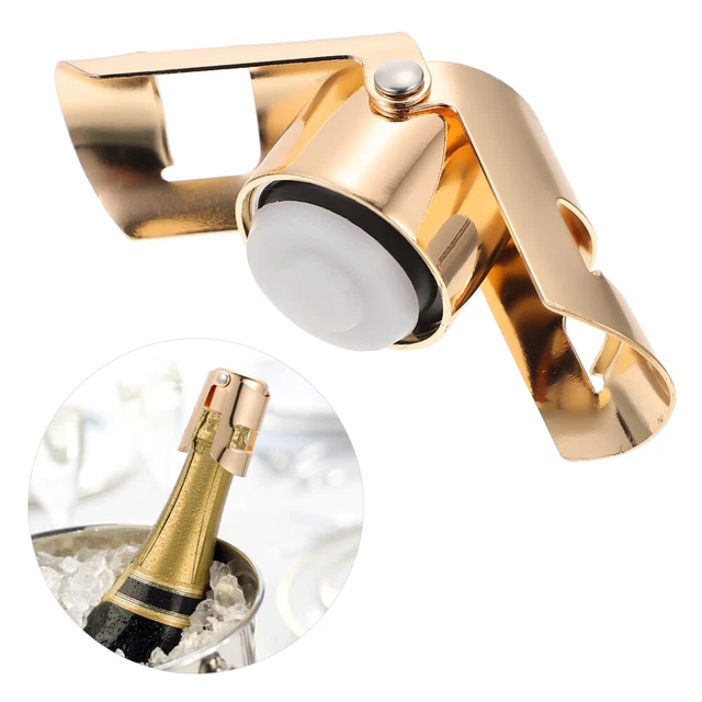 WishDeco Lettre Initiale D Bouchon de Bouteille de Vin