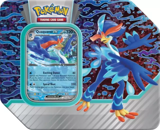 Pokemon TCG - Partners Tin Quaquaval Ex