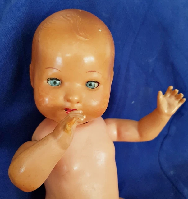 Poupon Jumeau Ancien – Bambino, Petit Frère De Bleuette – Tête En Porcelaine – Superbe état