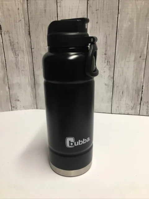 Bubba 40oz Trailblazer Insulated Stainless Steel Water Bottle Wide Mouth Black