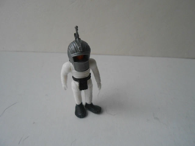 Figurine KINDER ancien MONTABLE - Astronaute Astronauten Blanc - 1986