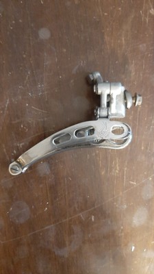 Campagnolo Deragliatore anteriore Campagnolo nuovo record per bici da corsa d'epoca.E 