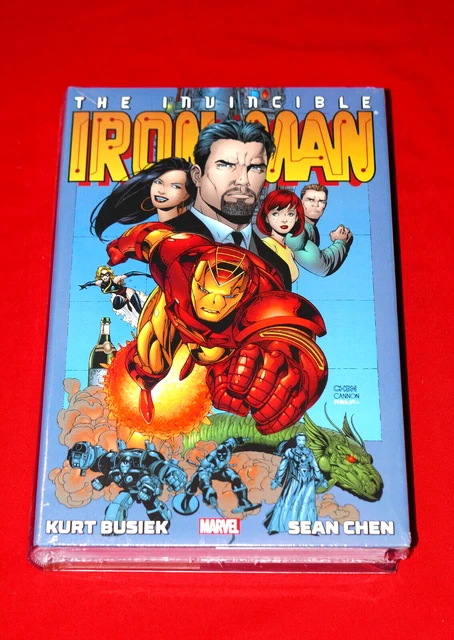 Marvel Omnibus The Invincible Iron Man Hardcover Sealed Busiek And Chen 1-25+