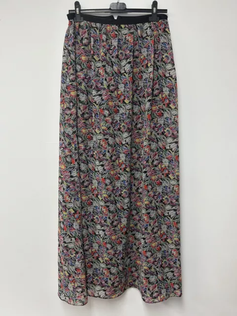 Derek Lam 10 Crosby Floral Maxi Skirt Full Length Pockets Women’s Size 4 2