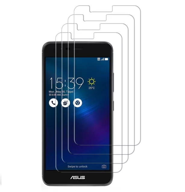 [4 Pezzi] VETRO TEMPERATO PER ASUS ZENFONE 3 ZE520KL PELLICOLA PROTEGGI SCHERMO