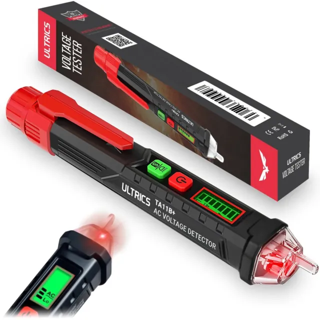 Voltage Tester Pen Non Contact AC Sensor Power Alert 12-1000V Electric Detector