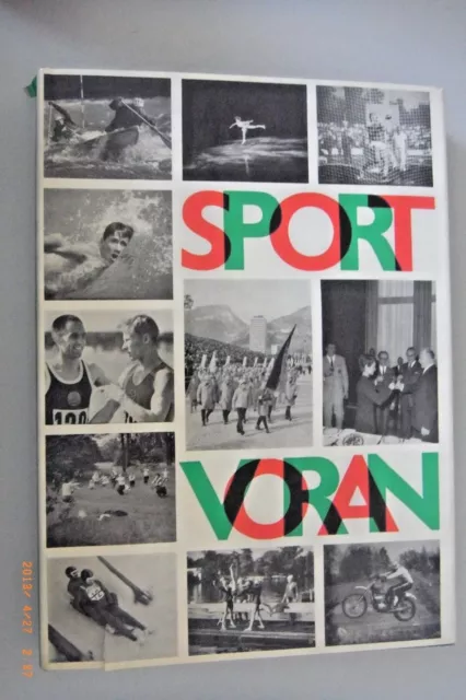 Sport voran // DDR-Bildband /mehrsprachig 1971 GST Dynamo Sportvereinigung**