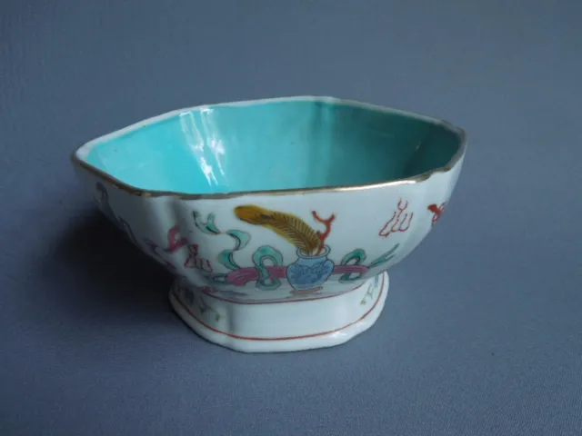 Bol En Porcelaine De Chine Ancien Chinese Porcelain Signe