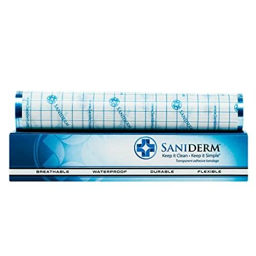 Vendaje de cuidado posterior para tatuaje Saniderm, vendajes adhesivos transparentes que...