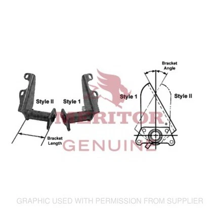 Freightliner tdah503299q6257 Bracket Asm Brake Chamber