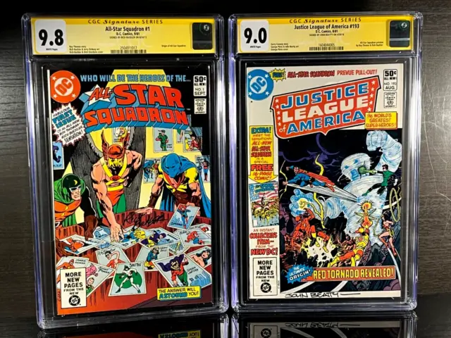 First Appearance ALL STAR SQUADRON 1st Justice League of America 193 CGC ss Lot