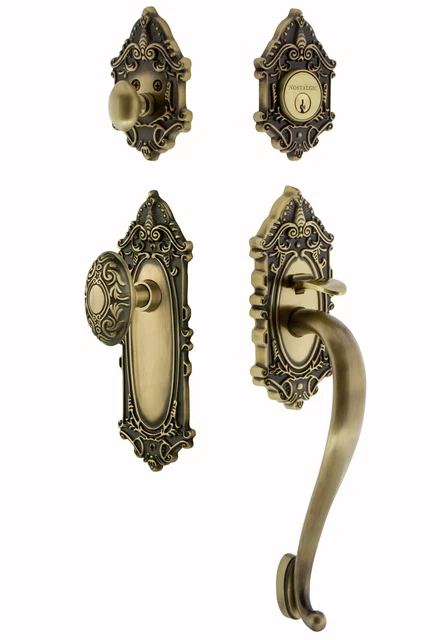 Nostalgic Warehouse VICVIC_ESET_238_SG Victorian Solid Brass - Brass